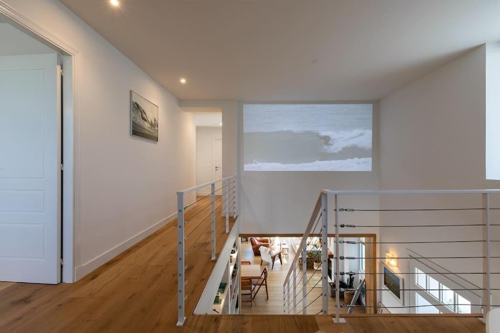 Beautiful Beach House In Front Of The Ocean Biarritz Exterior foto